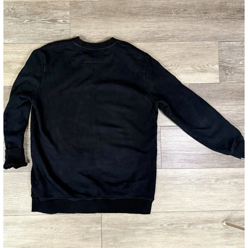 GIVENCHY DISNEY Monochrome Bambi Limited Edition Urban Chic Lux Black Sweatshirt - Picture 10 of 13